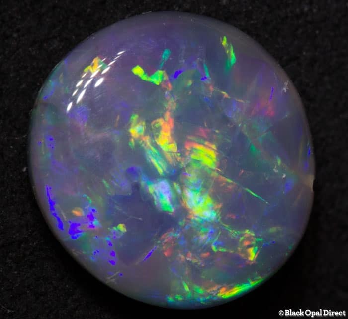1.62 ct double sided black opal 9x8.5x3mm
