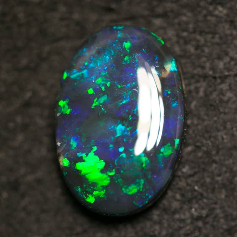 1.62 ct black opal 11x7x3mm