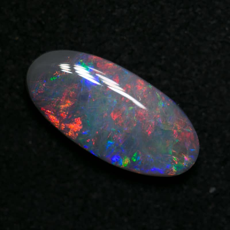 1.64 ct dark opal 13x6x3mm