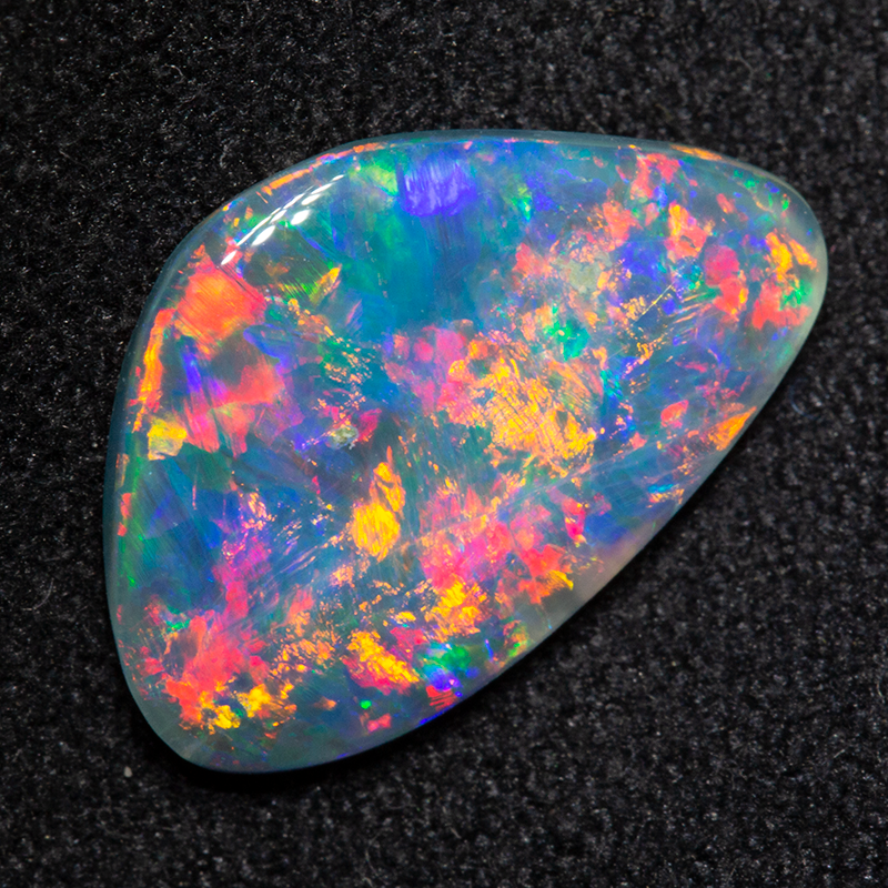 1.67 ct black opal 14x9.1x2mm