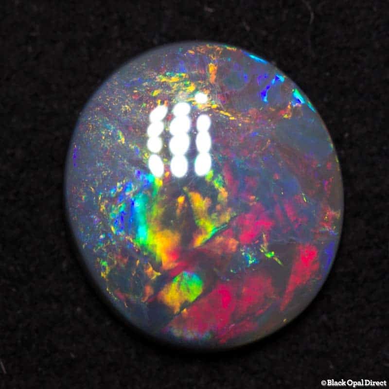 1.67ct semi black opal