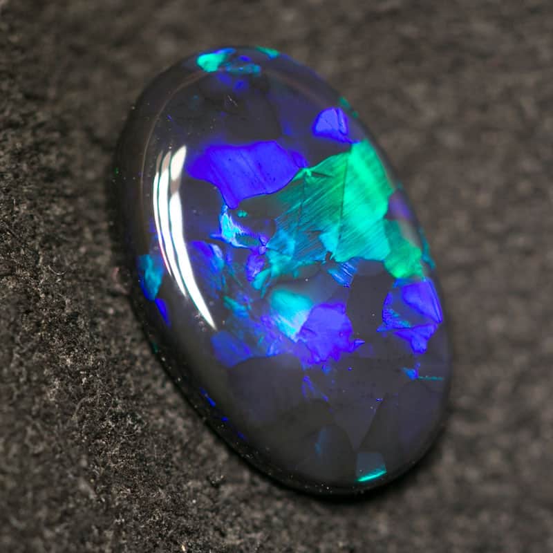 1.68 ct black opal 11x7x3mm