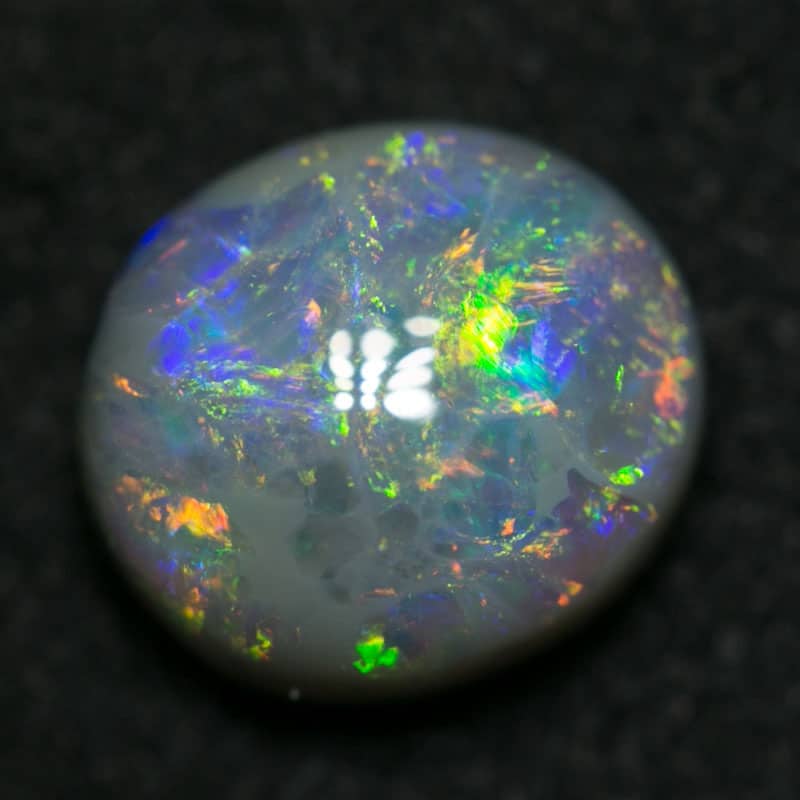 1.68 ct dark opal 8x7x4.5mm