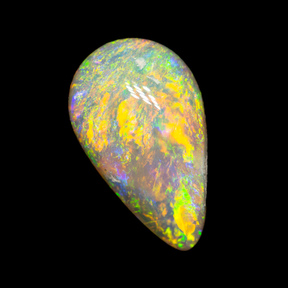 1.70 ct dark opal 12.9x7.7x3.4mm
