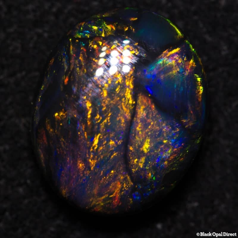 1.71ct black opal
