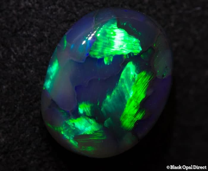 1.72 ct semi black opal 9x8x4mm