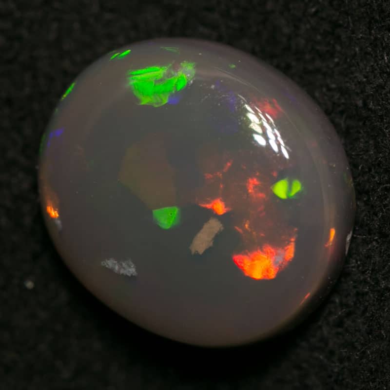 1.74 ct black opal 9x8x4mm