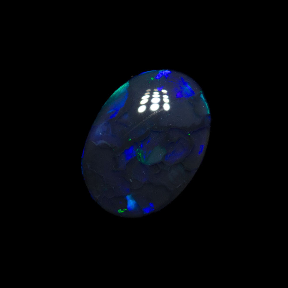 1.76 ct black opal 9.5x6.9x3.9mm