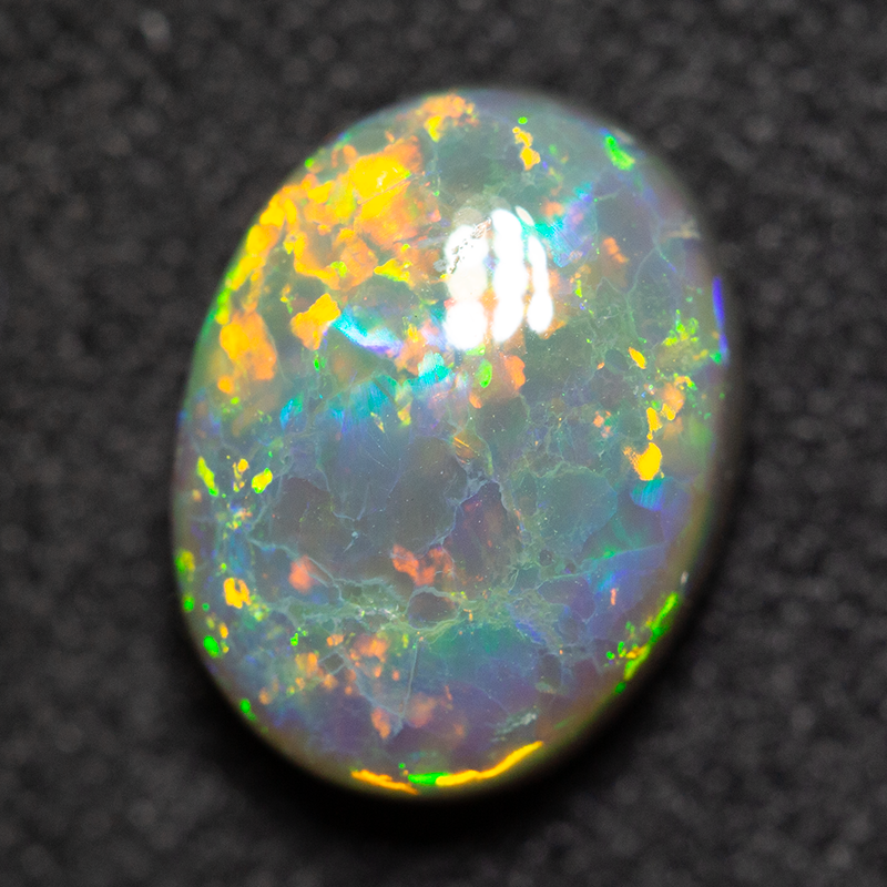 1.77 ct black opal 9.4x7.1x4.2mm