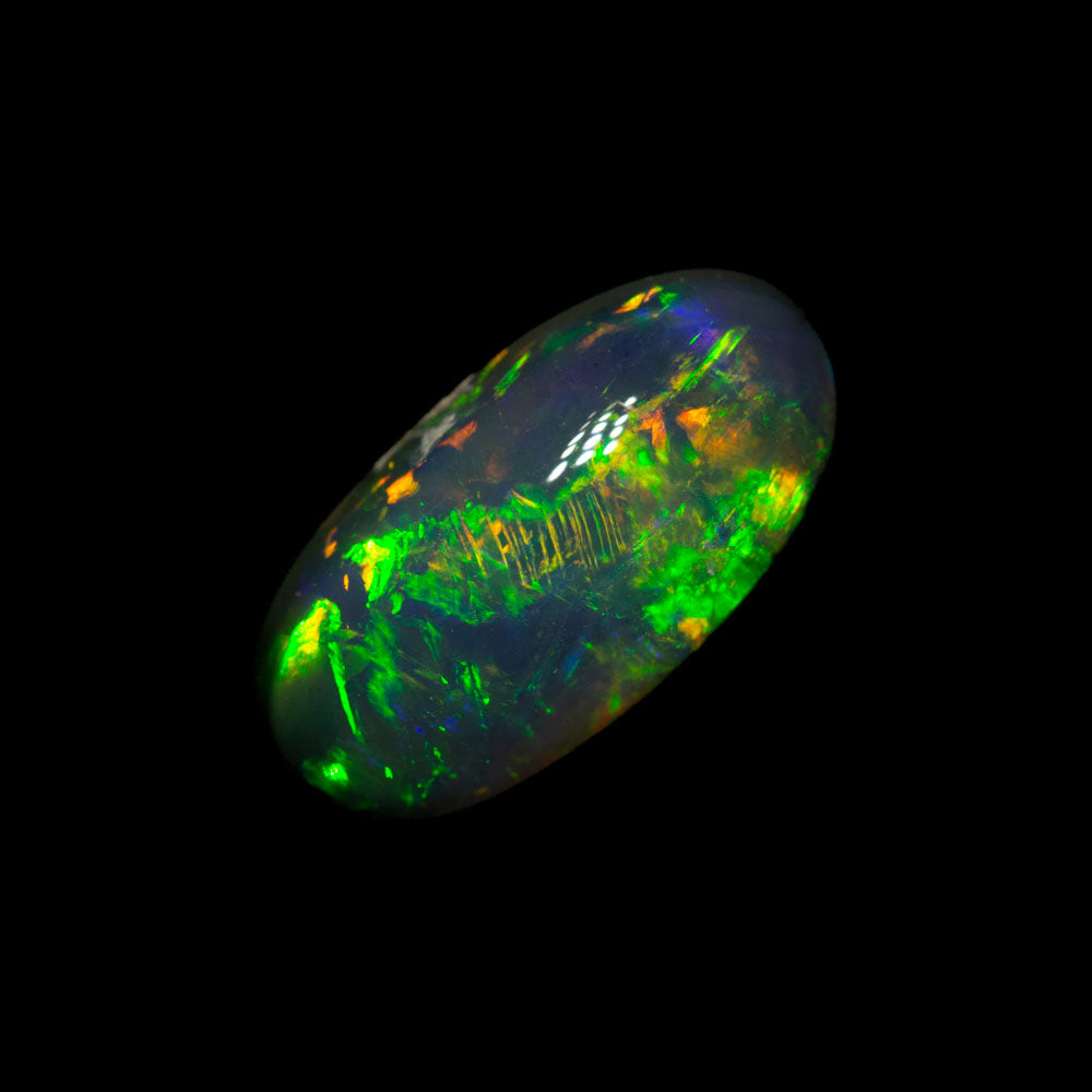 1.77 ct black opal 11x5.5x4.5mm