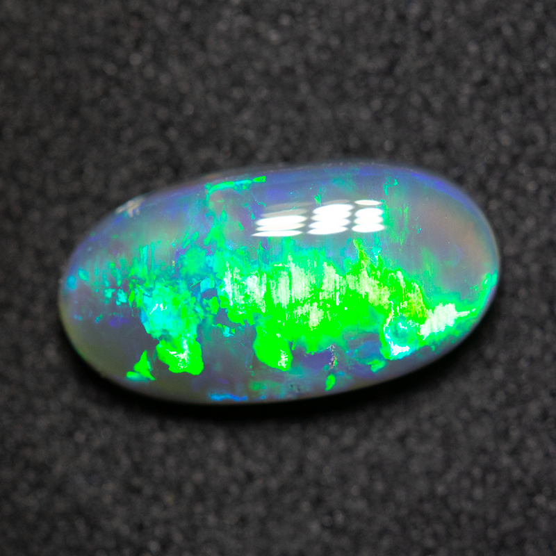 1.79 ct black opal 12x6x3.5mm