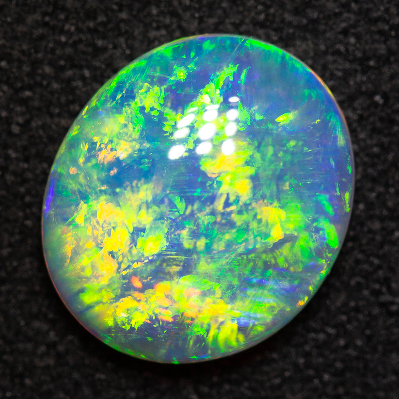 1.80 ct crystal opal 9.6x8.6x3.3mm