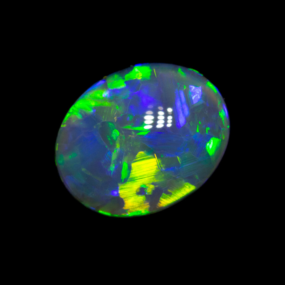 1.81 ct gem black opal 8.7x7x4.6mm