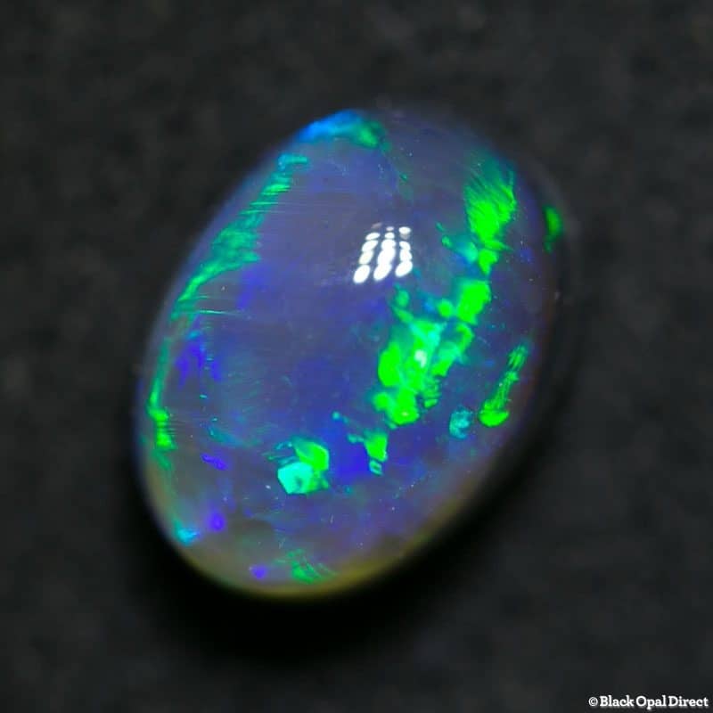 1.83 ct black opal 8x6x5.5mm