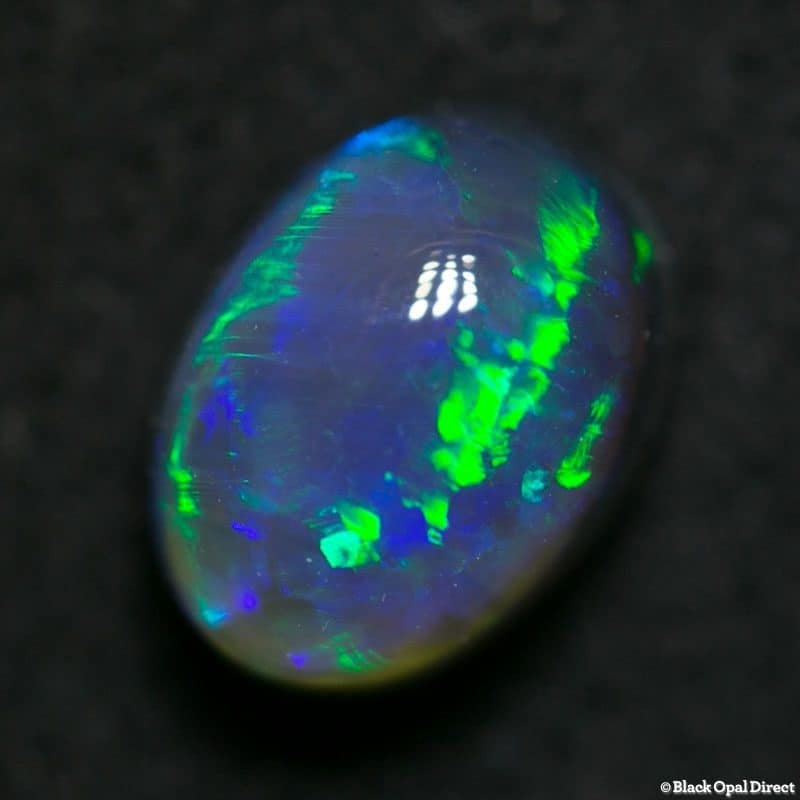 1.83 ct black opal 8x6x5.5mm