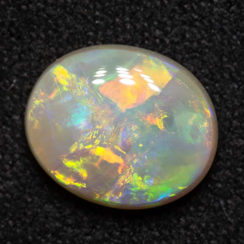 1.84 ct dark opal 9.2x7.6x3.8mm