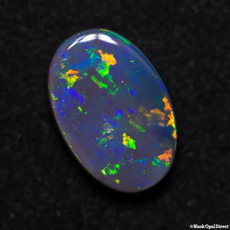 1.86 ct dark opal 10.5x7x3mm
