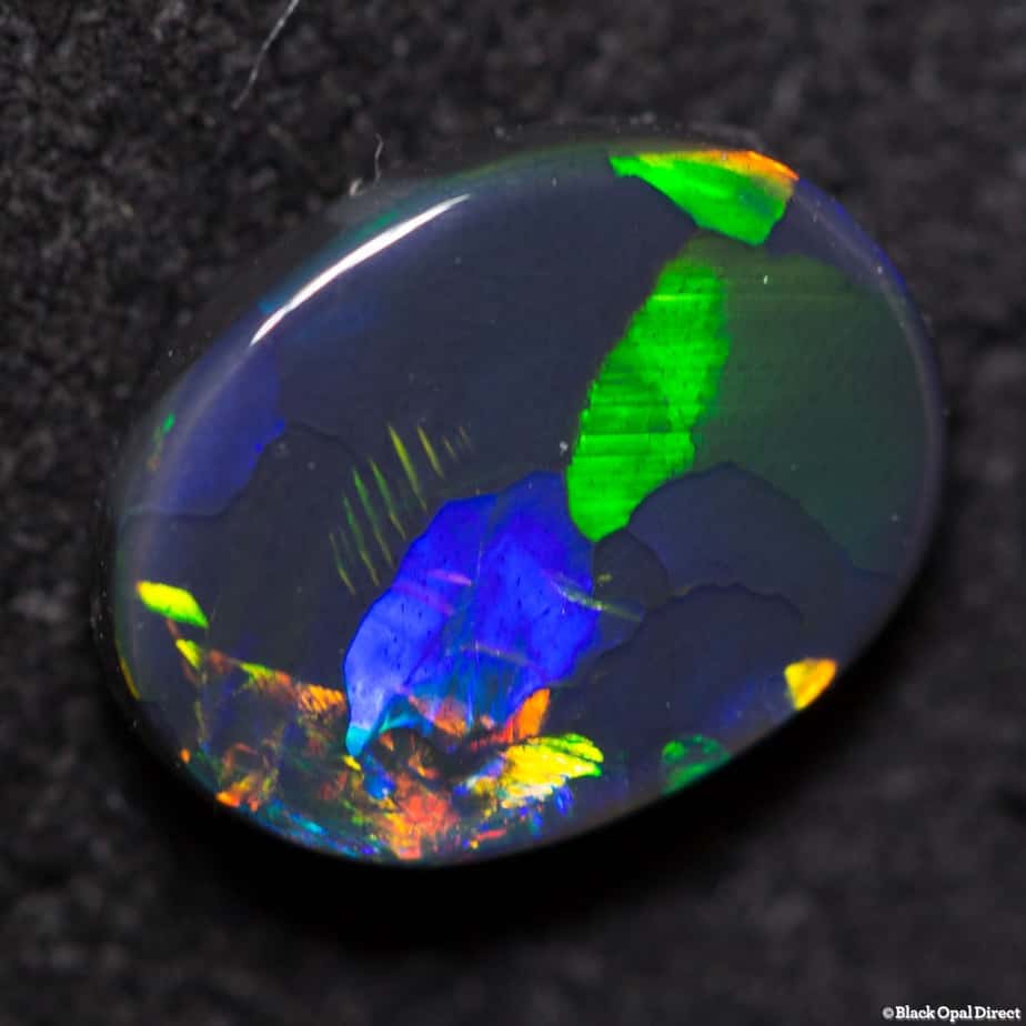 1.87ct black opal