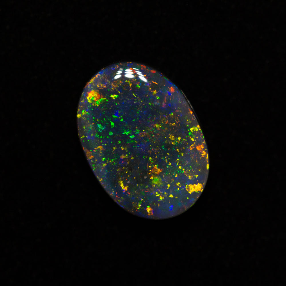 1.88 ct black opal 10.6x7.6x3.4mm