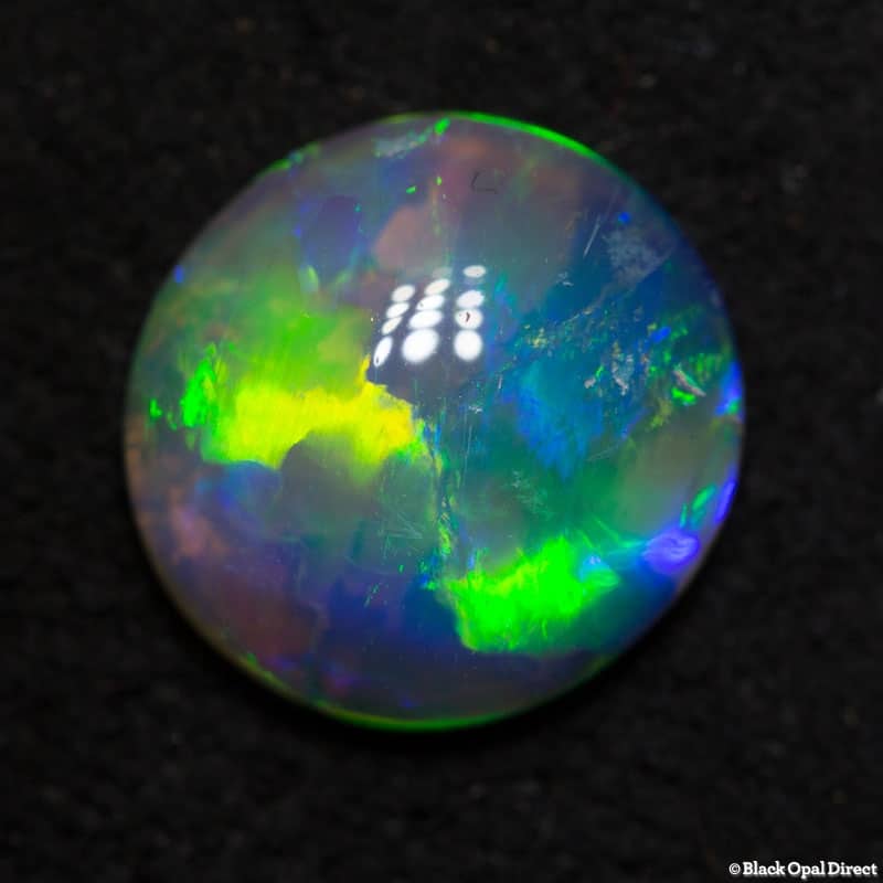 1.89 ct dark crystal opal 9.5x9x3.5mm