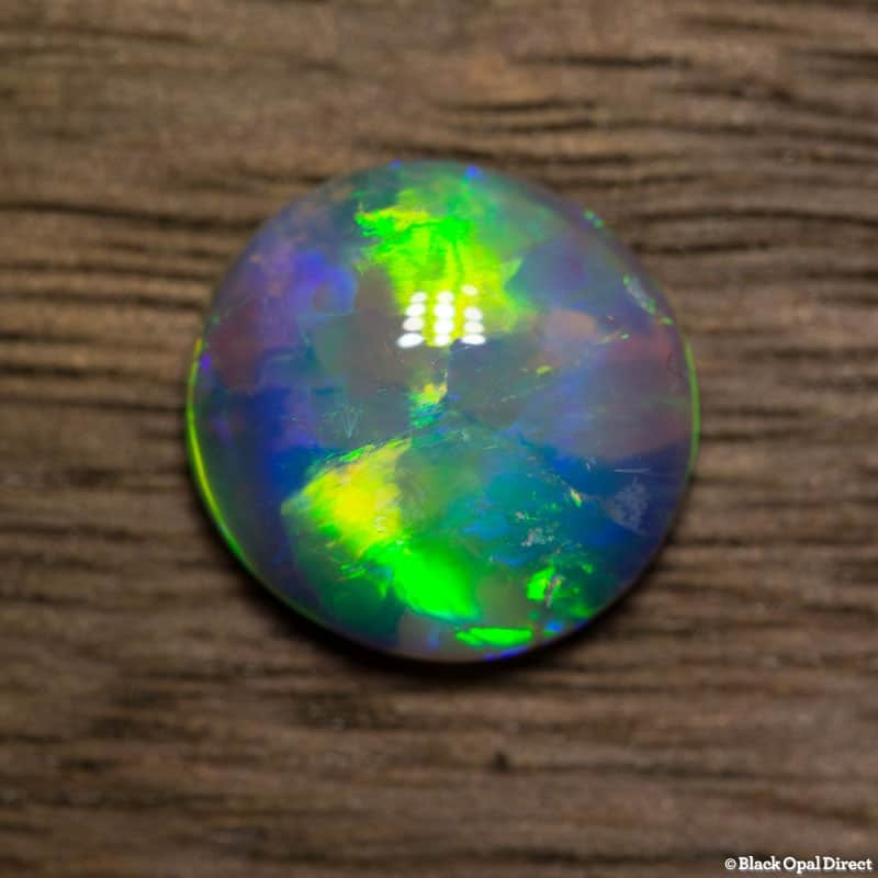 1.89 ct dark crystal opal 9.5x9x3.5mm