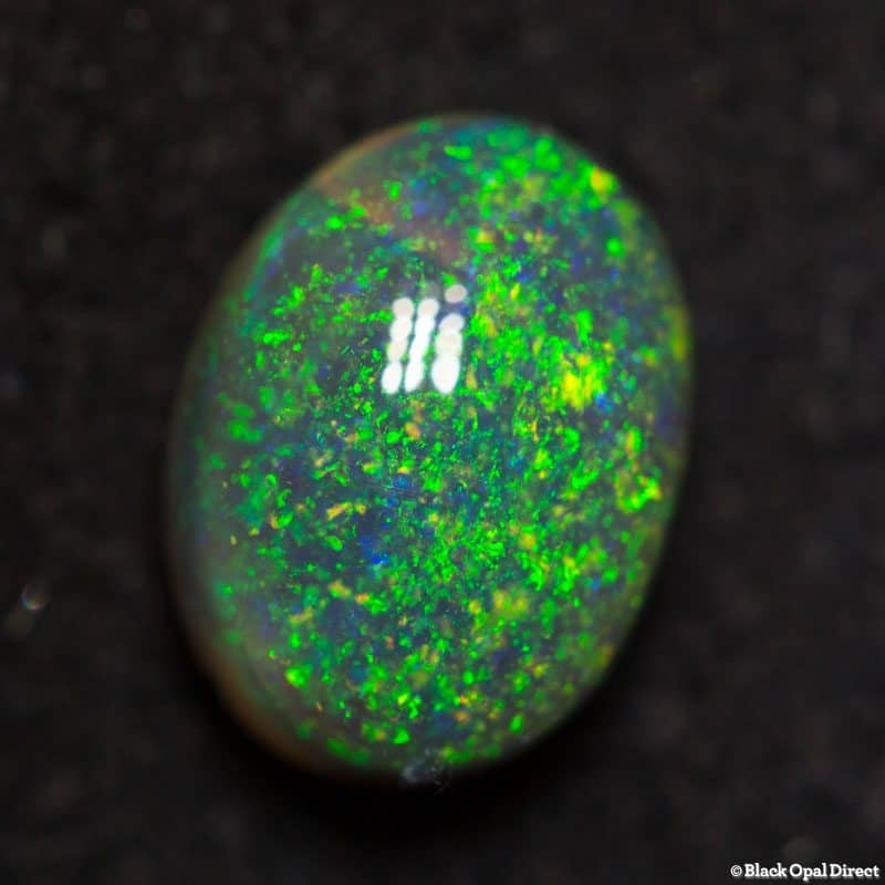 1.91 ct dark crystal opal 8.5x6.5x5mm