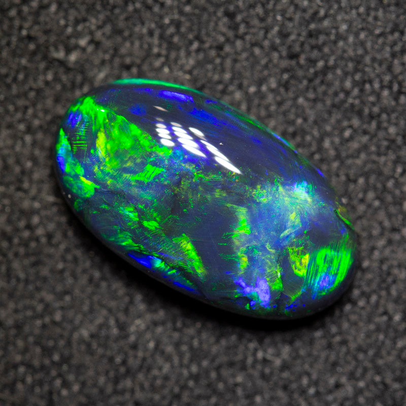 1.92 ct black opal 11.9x6.7x3.7mm