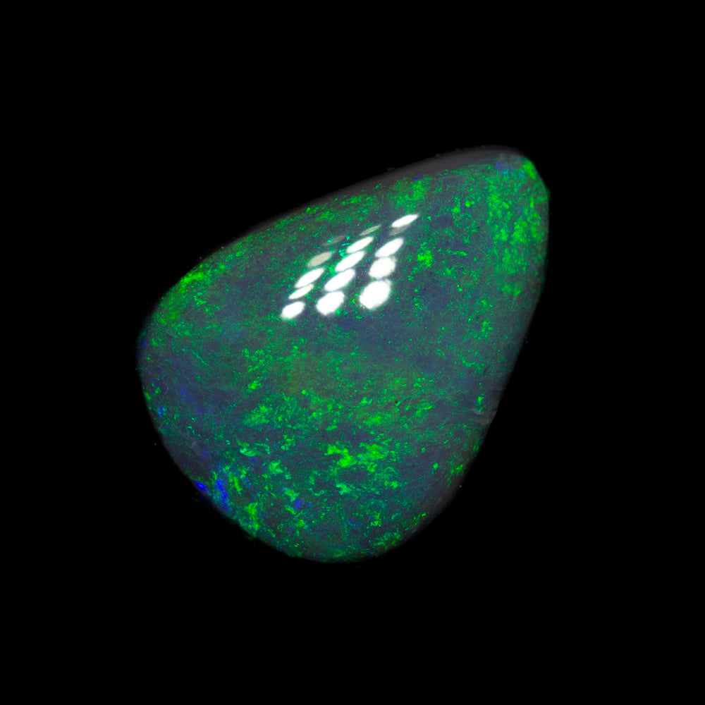 1.92 ct black opal 10.3x7.8x4.2mm