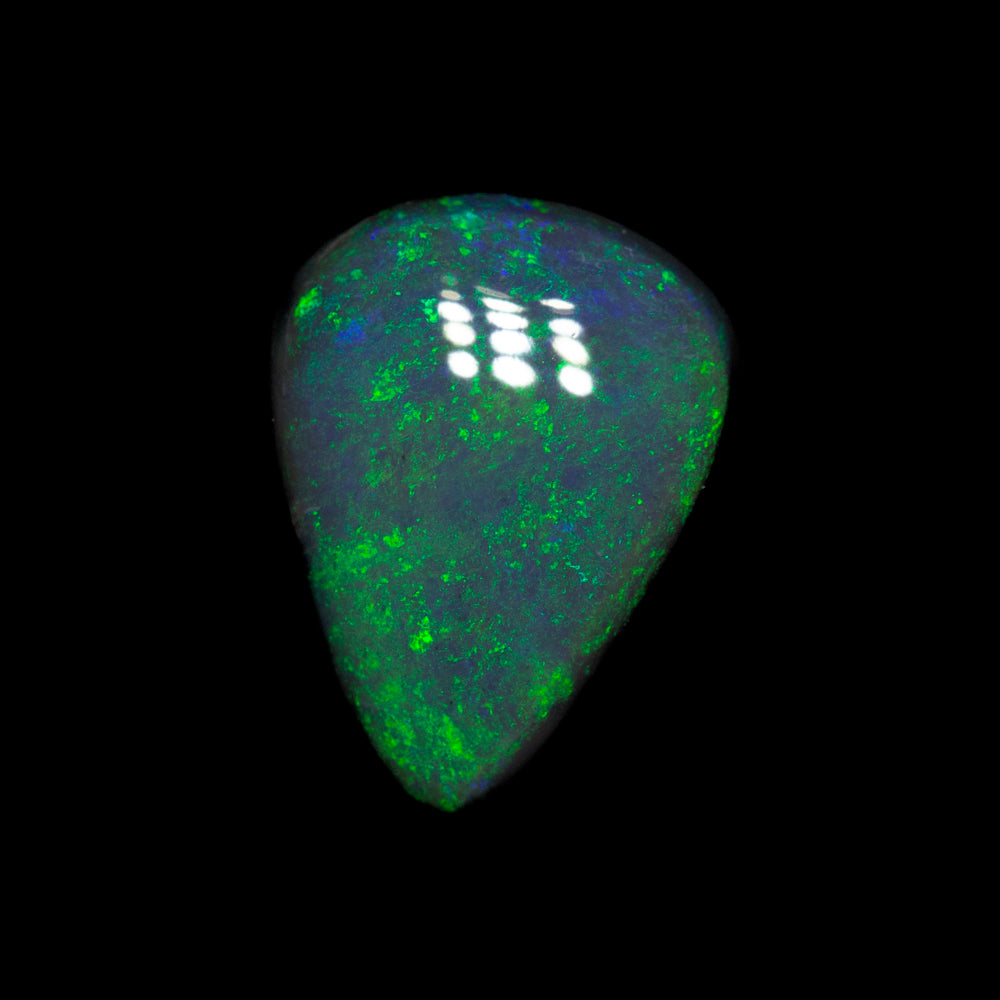 1.92 ct black opal 10.3x7.8x4.2mm