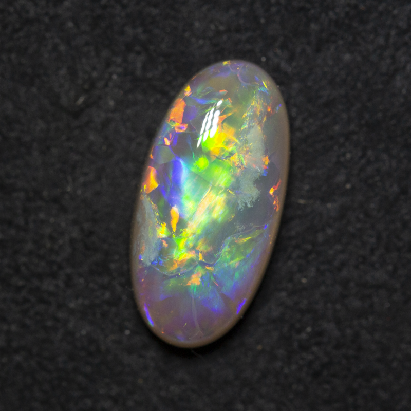 1.93 ct dark opal 12.3x6.2x4.1mm