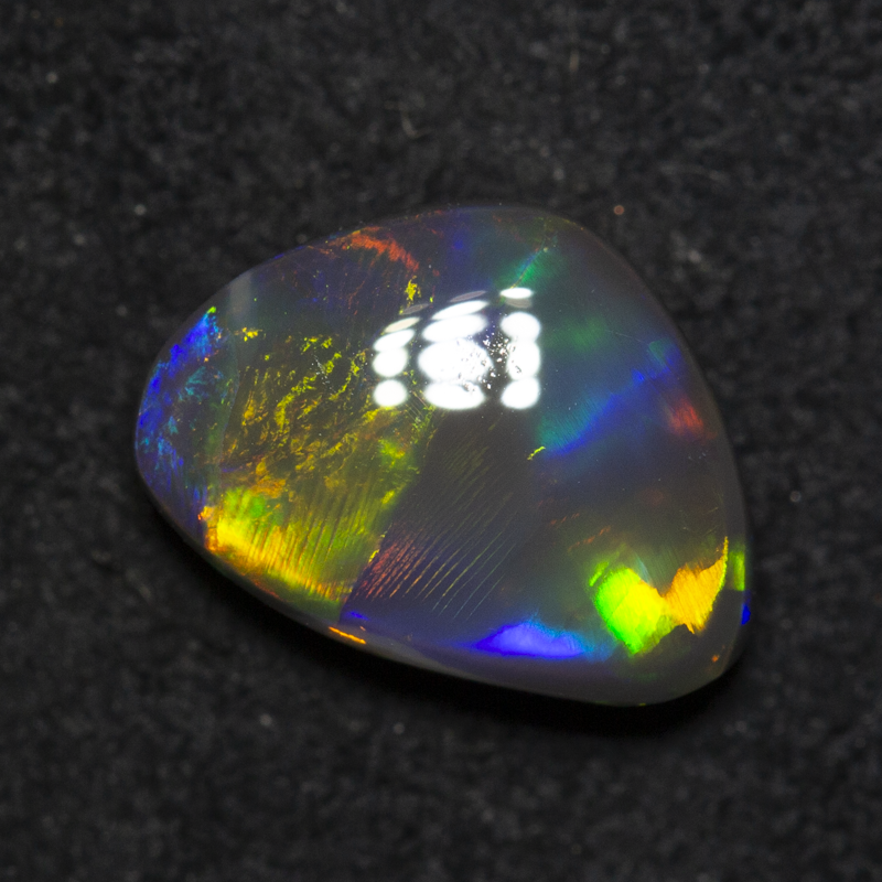 1.96 ct black opal 10.6x7.8x3.8mm