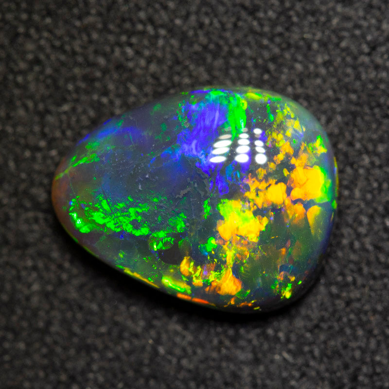1.96 ct black opal 10.4x8.2x3.8mm