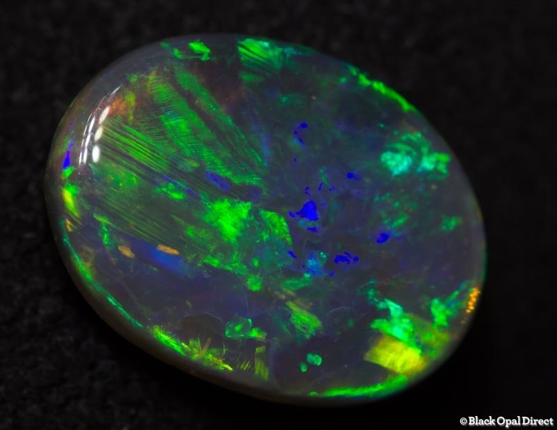 1.96ct semi black opal