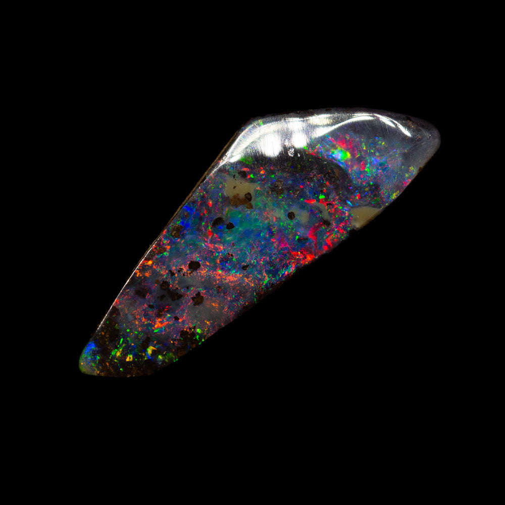 1.99 ct boulder opal 17x6.1x3.3mm