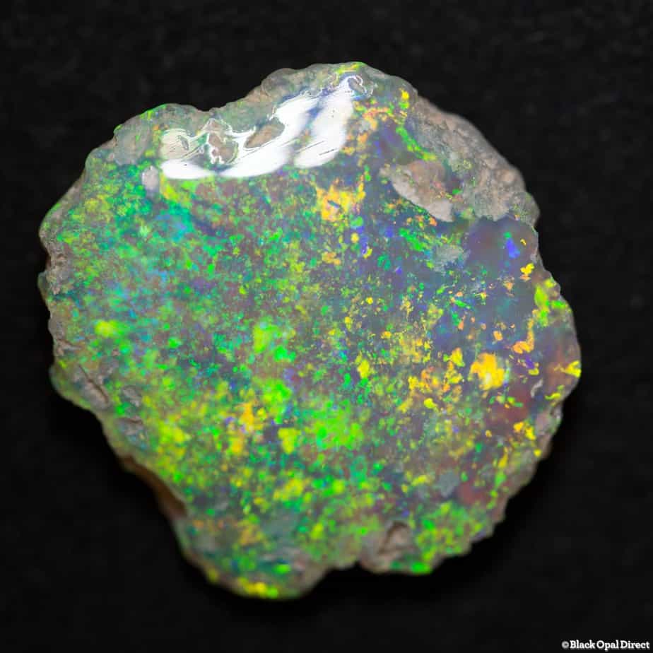 10.06 ct roughly polished crystal opal Nobby 20x16x6mm