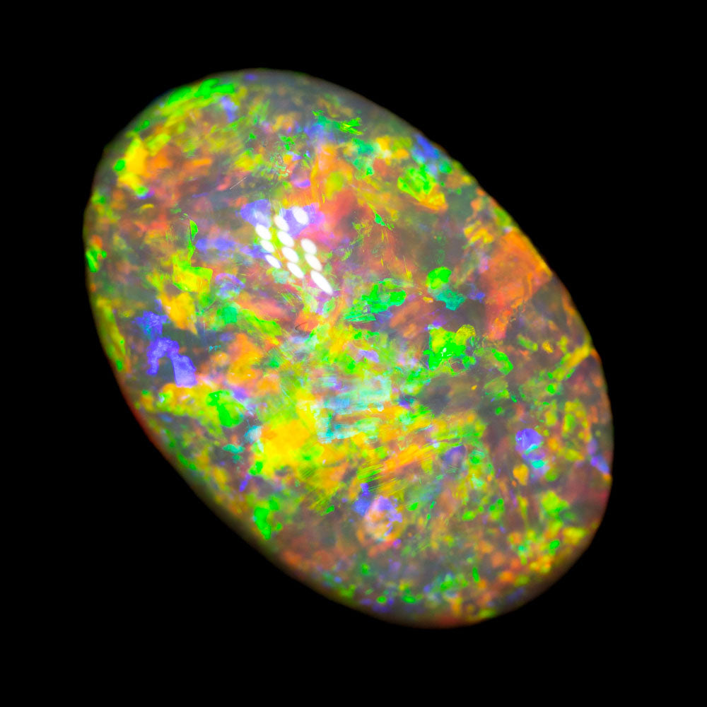 10.07 ct gem crystal opal 17.5x11.7x7.7mm