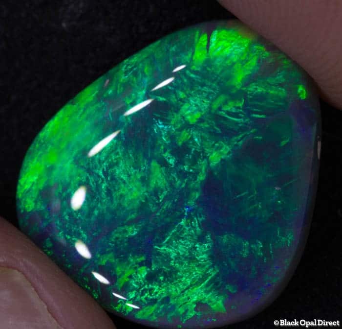 10.29 ct black opal 19x16x6mm