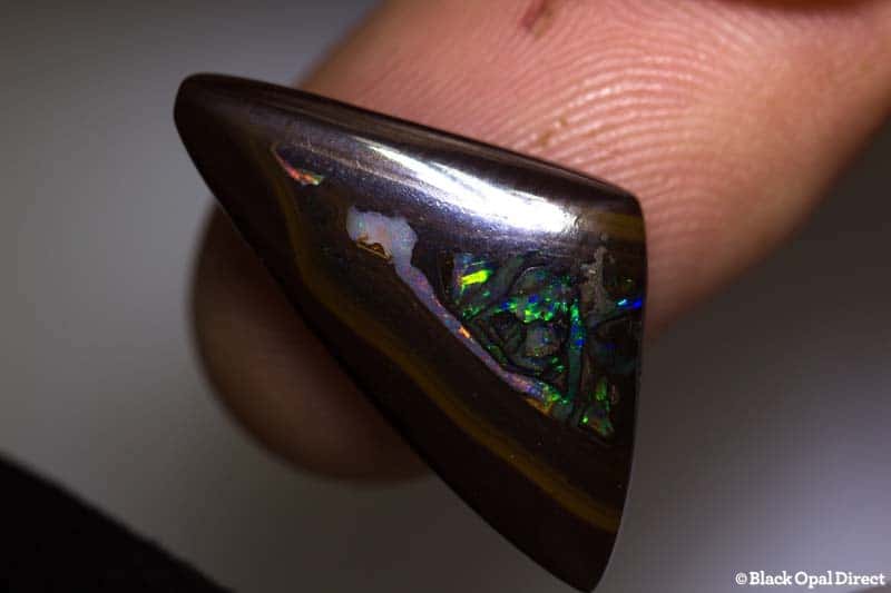 10.88 ct boulder opal 26mm across