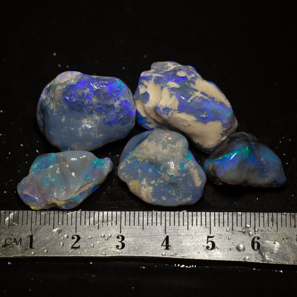 101 ct rough opal 5pc