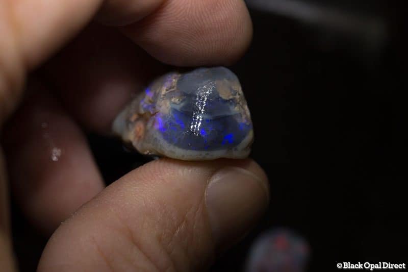 101 ct rough and rubbed opal parcel for intermediate opal cutters