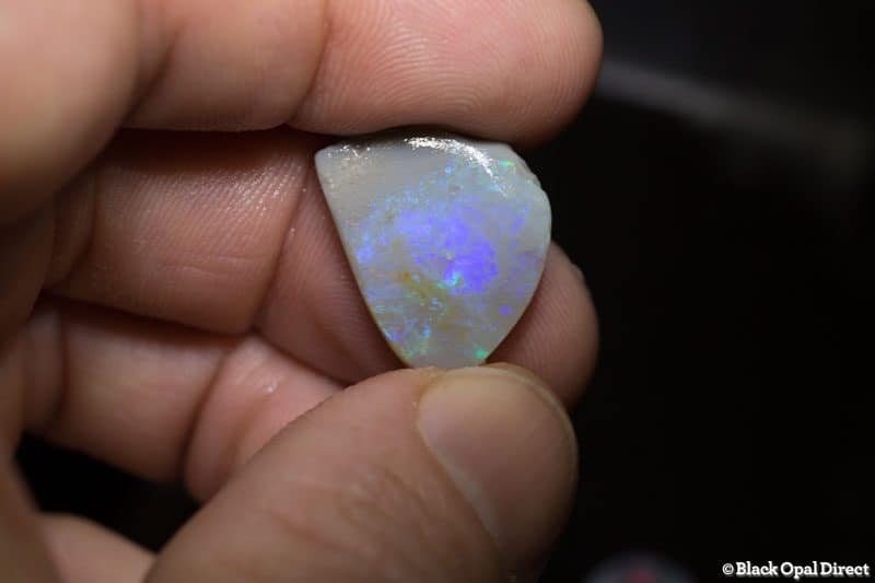 101 ct rough and rubbed opal parcel for intermediate opal cutters