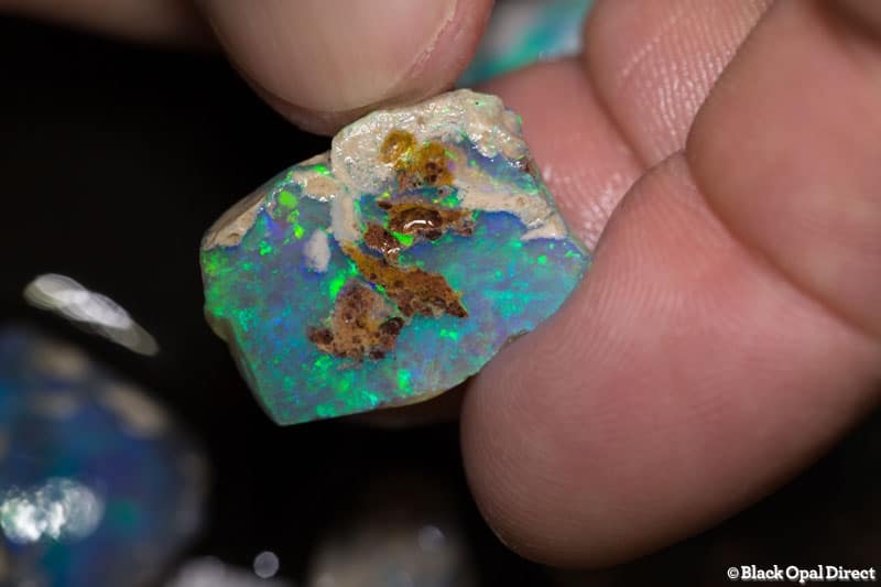 103 ct rough opal parcel 6 pieces