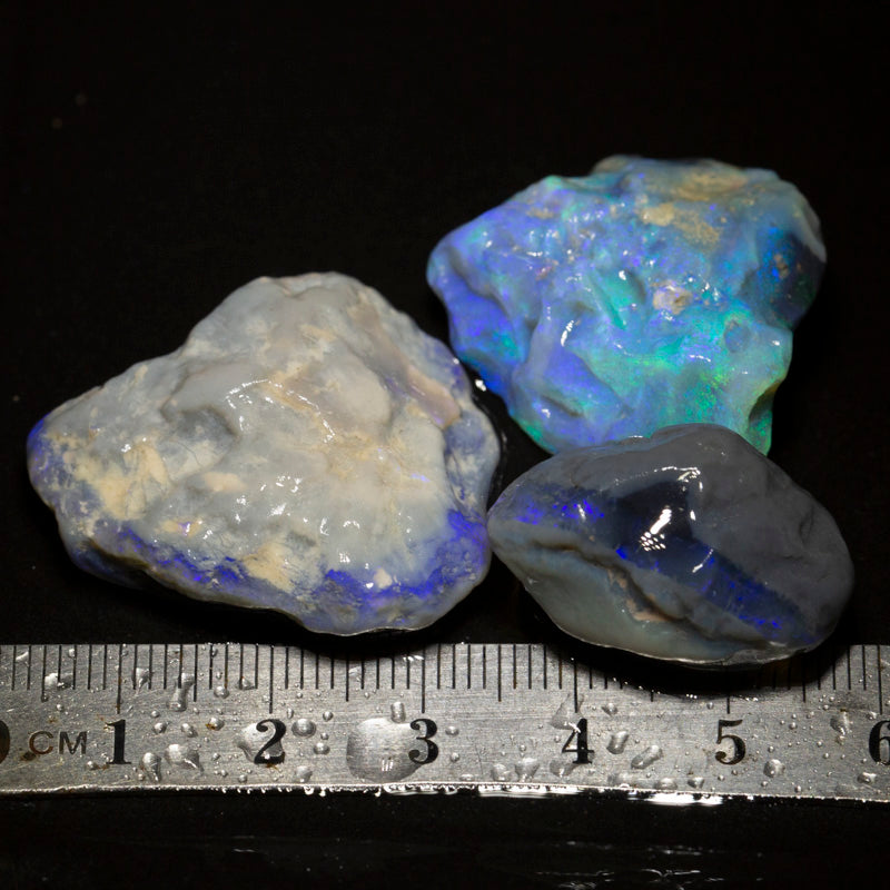 105 ct rough opal parcel 3pc