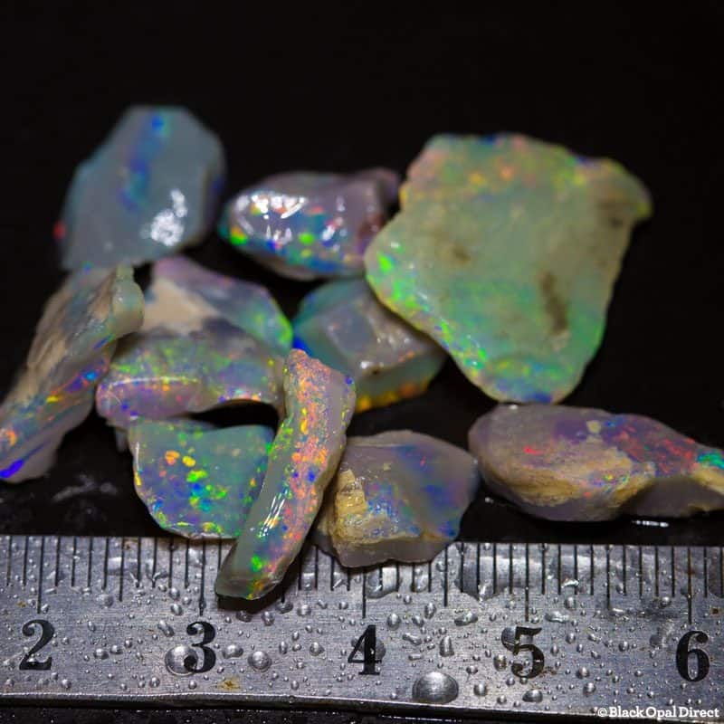 10p 34ct opal rubs