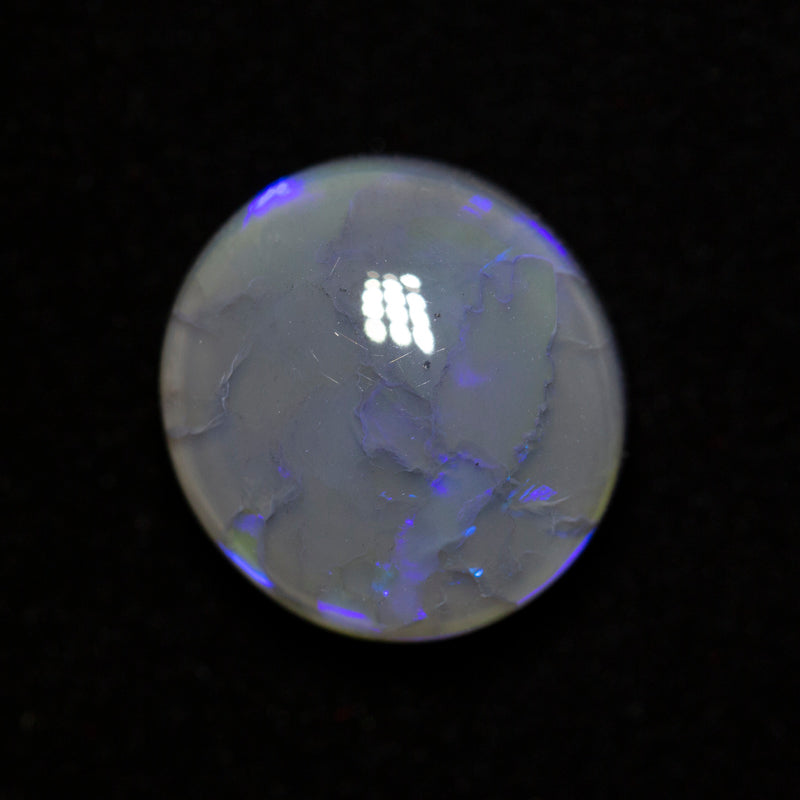 11.75 ct black opal 15.9x14.9x7.9mm