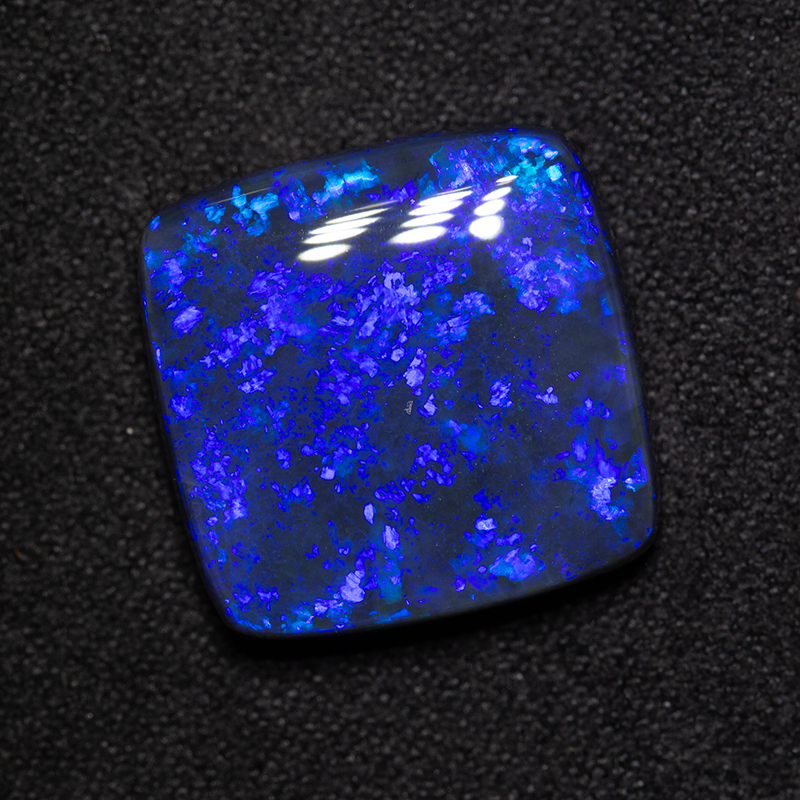 11.95 ct black opal 16x15.8x6mm