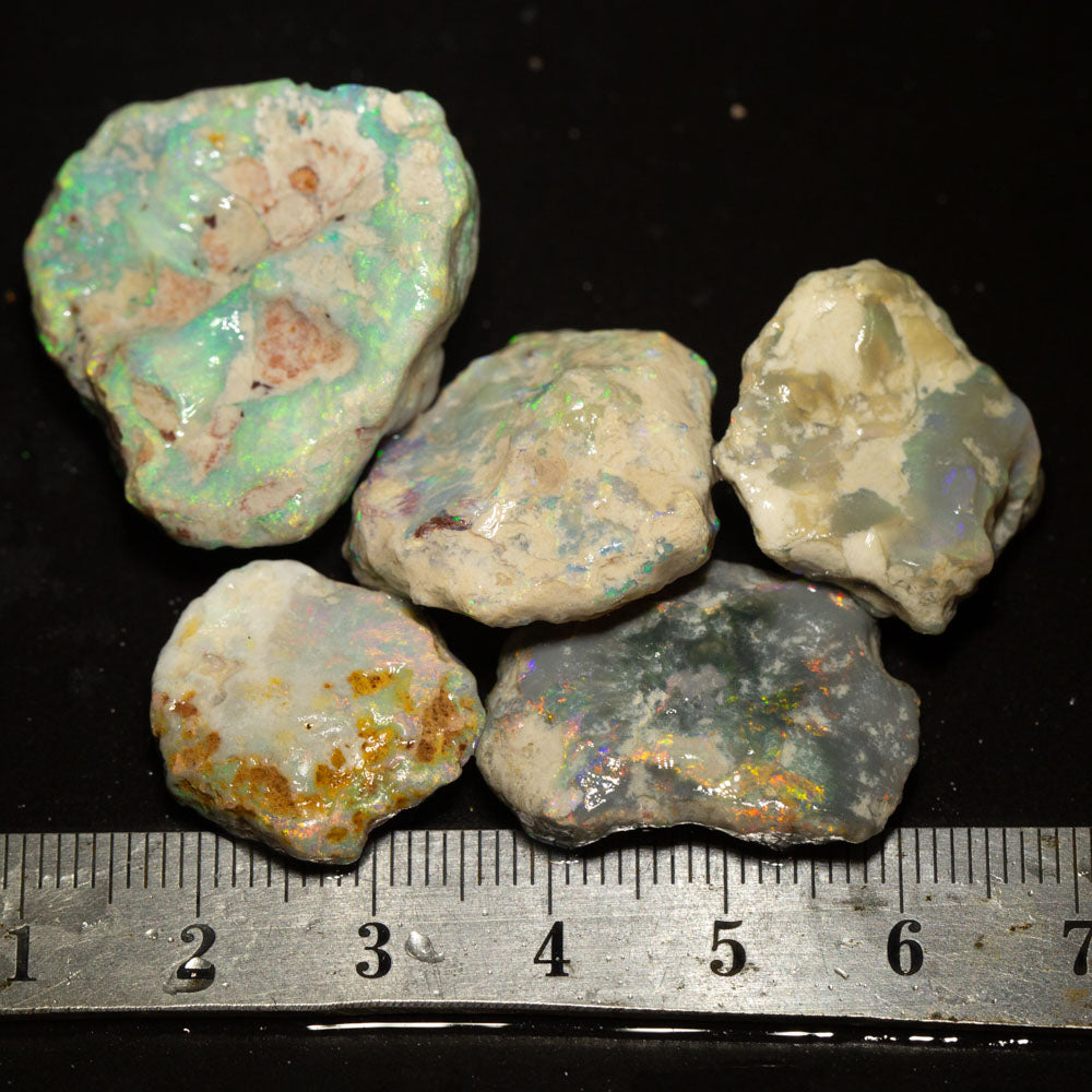 113 ct rough opal parcel 5pc