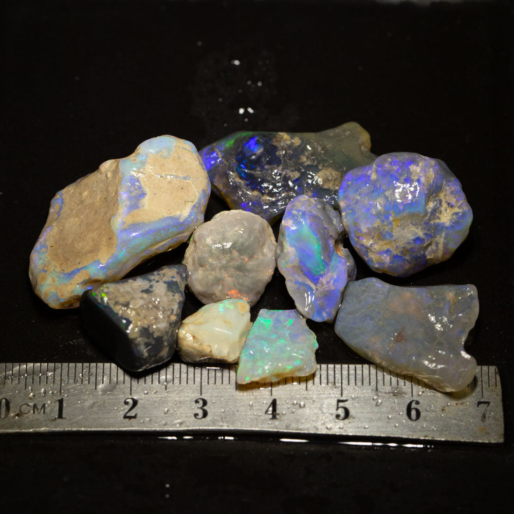 118 ct rough opal parcel 9pc