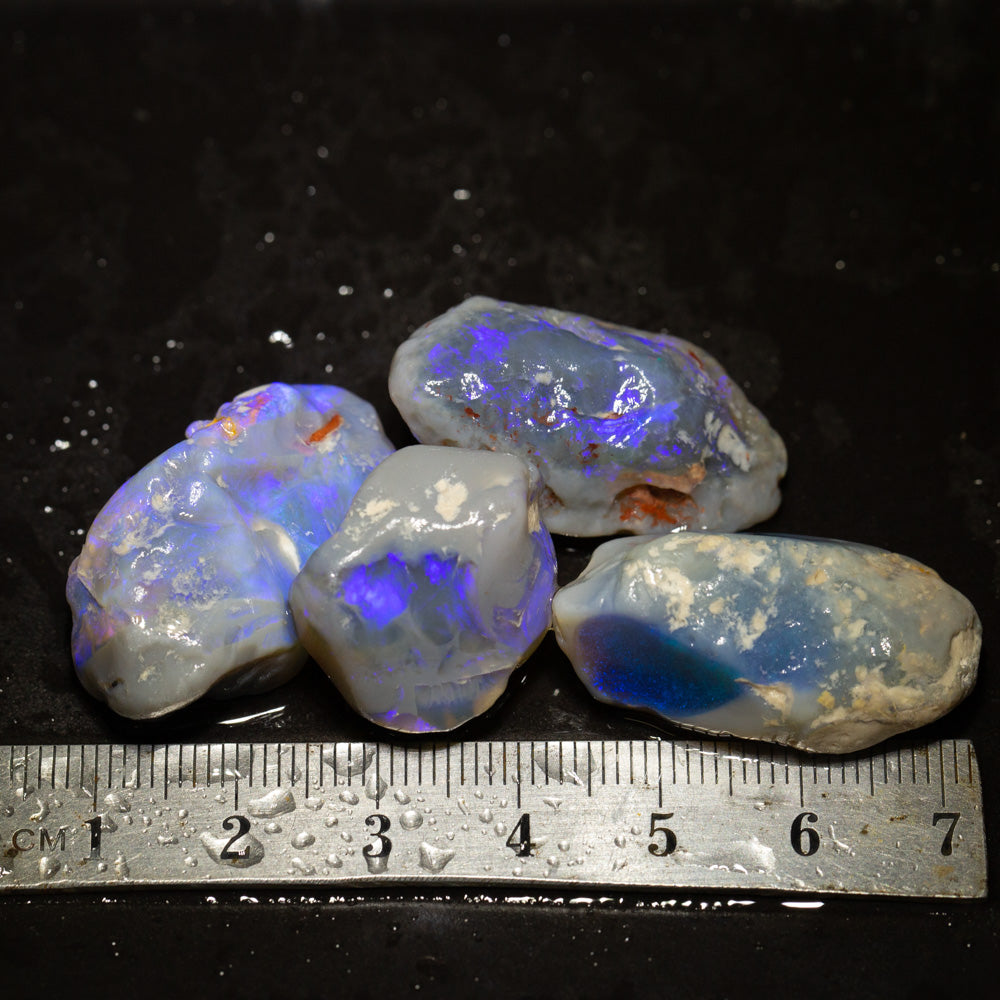 119 ct rough opal parcel 4pc