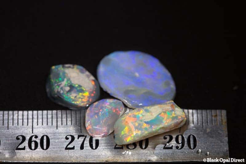 12.07 ct opal rubs parcel 4 pieces